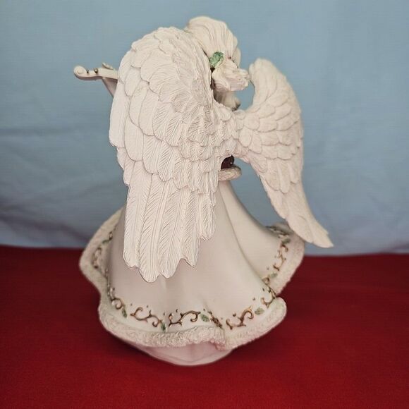 Angel Music Box Jean w/Violin #65041 Hark The Herald Angels Sing Sarah's - Picture 7 of 12